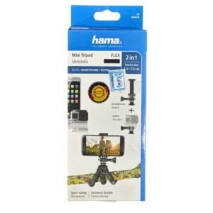 Hama Flex Mini Tripod for Smartphone/Go Pro (004609/10)