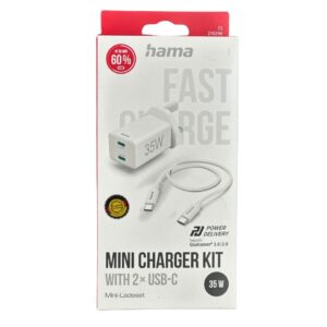 Hama Mini PD Charger Kit 35W(210296)
