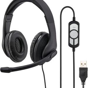 HAMA PC OFFICE HEADSET WITH USB HS-USB300 (139924)
