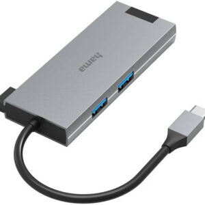 HAMA 5in1 USB-C MULTIPORT ADAPTER WITH HDMI & ETHERNET(200109)