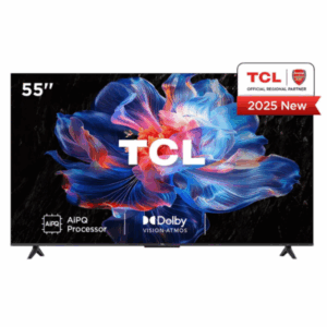 TCL55T6C 55" 4K UHD QLED, Smart Google TV