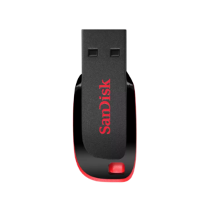 SANDISK 8GB CRUZER BLADE USB FLASH DRIVE