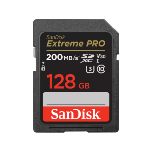 SANDISK EXTREME PRO SD CARD 128GB