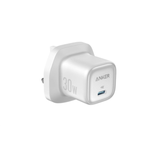 ANKER PHONE CHARGER USB-C 30W WHITE 