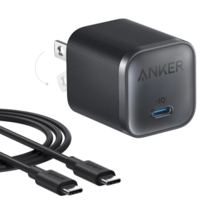 ANKER MOBILE PHONE CHARGER USB-C 45W WHITE 