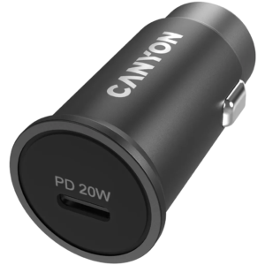 CANYON PD CAR CHARGER USB-C 20W BLACK 