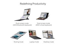 ASUS LAPTOP ZENBOOK Duo - (UX8406CA)